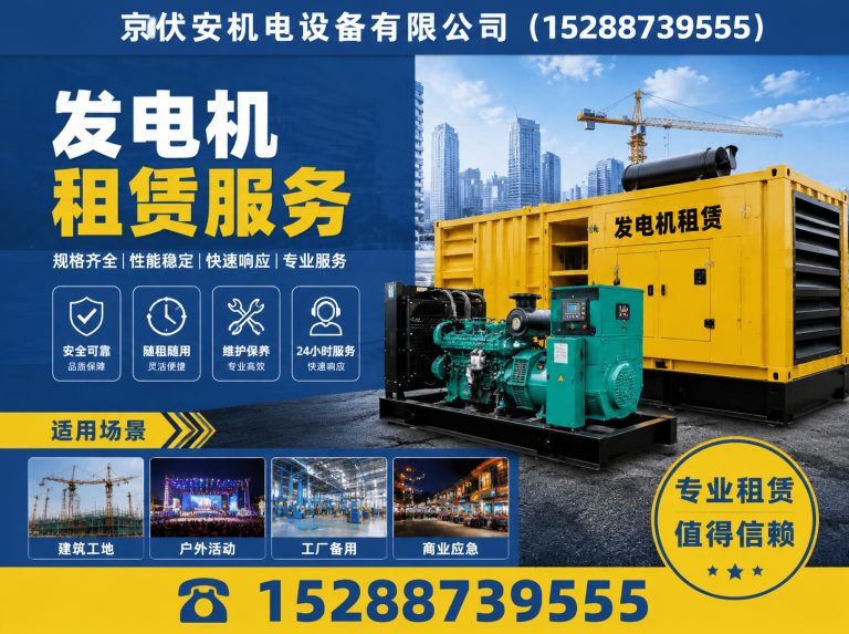 昆明发电车出租展示图