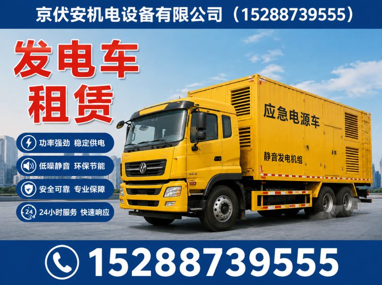 昆明发电车租赁展示图